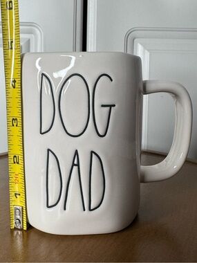RAE DUNN "DOG DAD" MUG